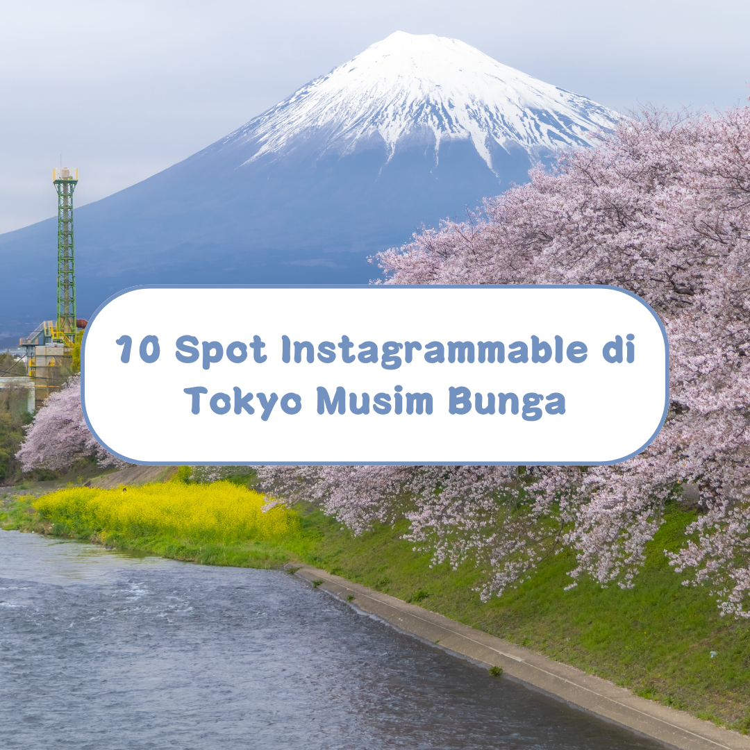 10 Spot Instagrammable di Tokyo Semasa Musim Bunga