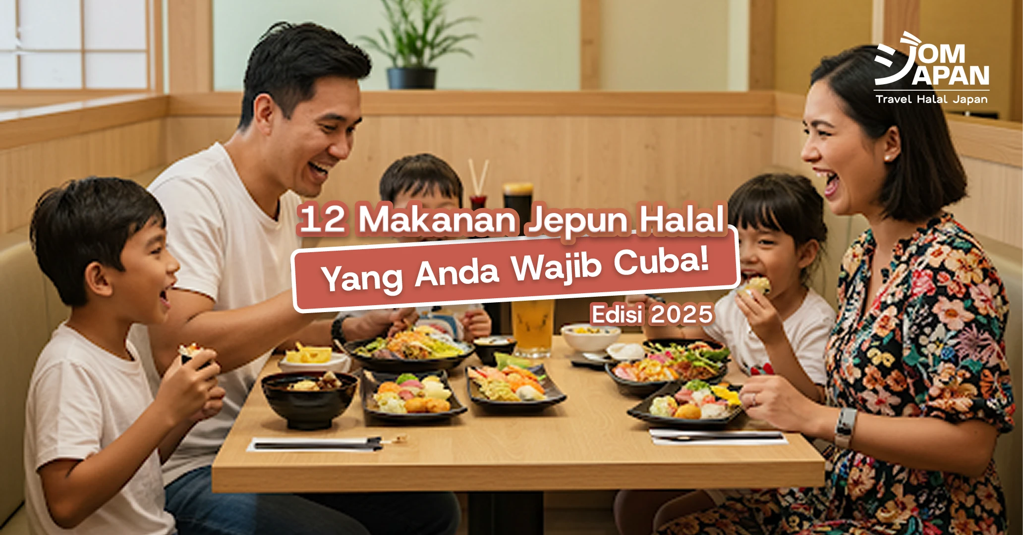 12 Makanan Jepun Halal Yang Anda Wajib Cuba (Edisi 2025)