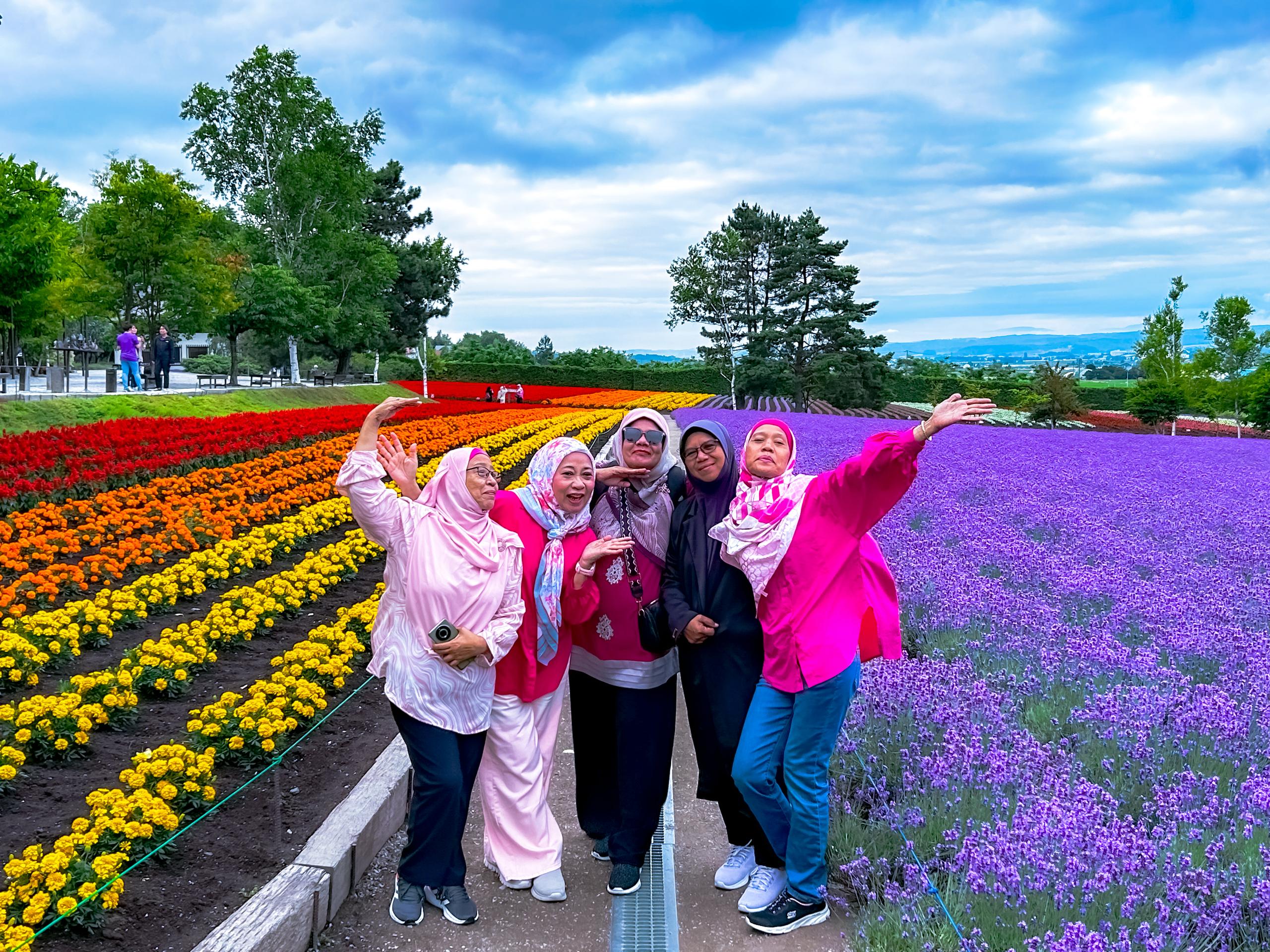Pakej Hokkaido 6H5M (Lavender/Sunflower) 2