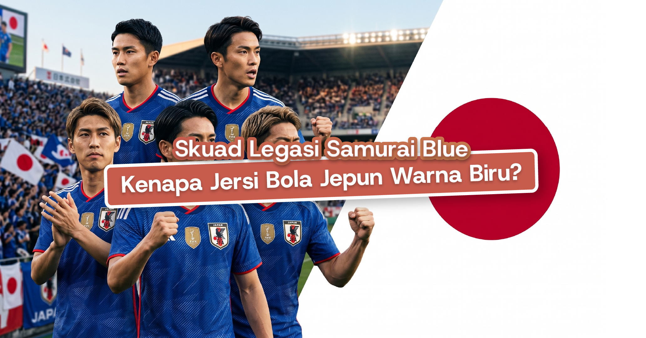 Kenapa Jersi Bola Sepak Jepun Warna Biru? Ini Sejarah Skuad Samurai Blue!